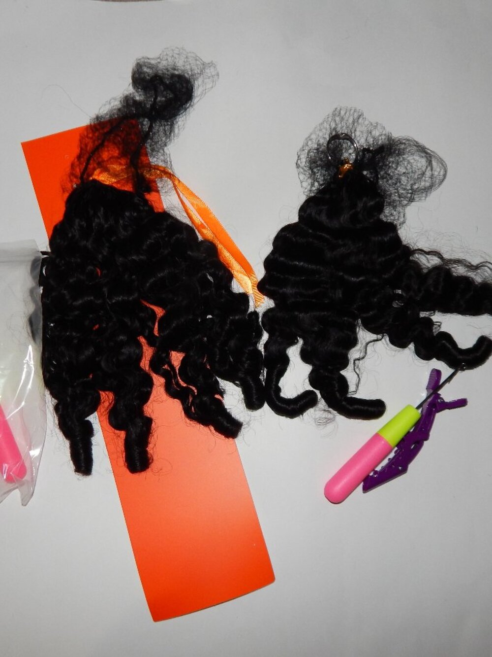 16" 100% Human Hair 120g Burmese Curly Invisible Knotless Crochet Extensions